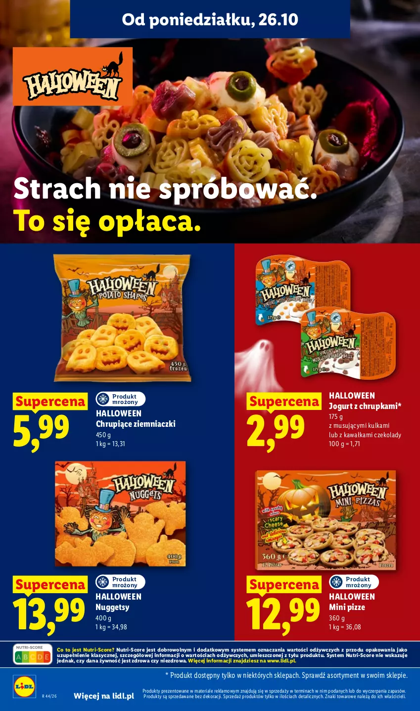 Gazetka promocyjna Lidl - Gazetka - ważna 26.10 do 28.10.2026 - strona 70 - produkty: Jogurt, Kawa, Mus