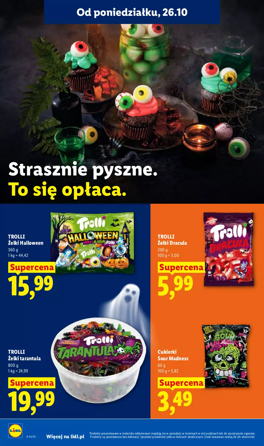 Gazetka promocyjna Lidl - Gazetka - ważna 26.10 do 28.10.2026 - strona 74 - produkty: Cukier, Cukierki