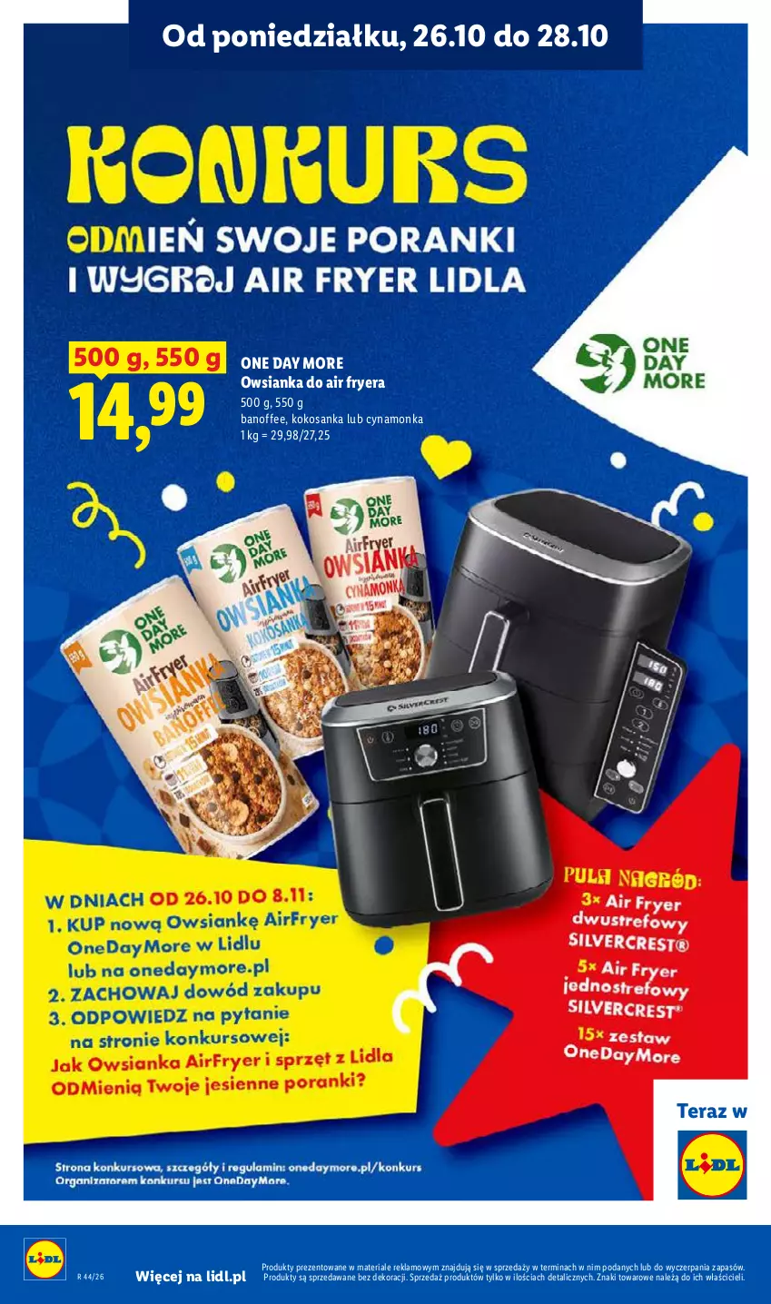 Gazetka promocyjna Lidl - Gazetka - ważna 26.10 do 28.10.2026 - strona 92 - produkty: Kokos, Owsianka, Tera