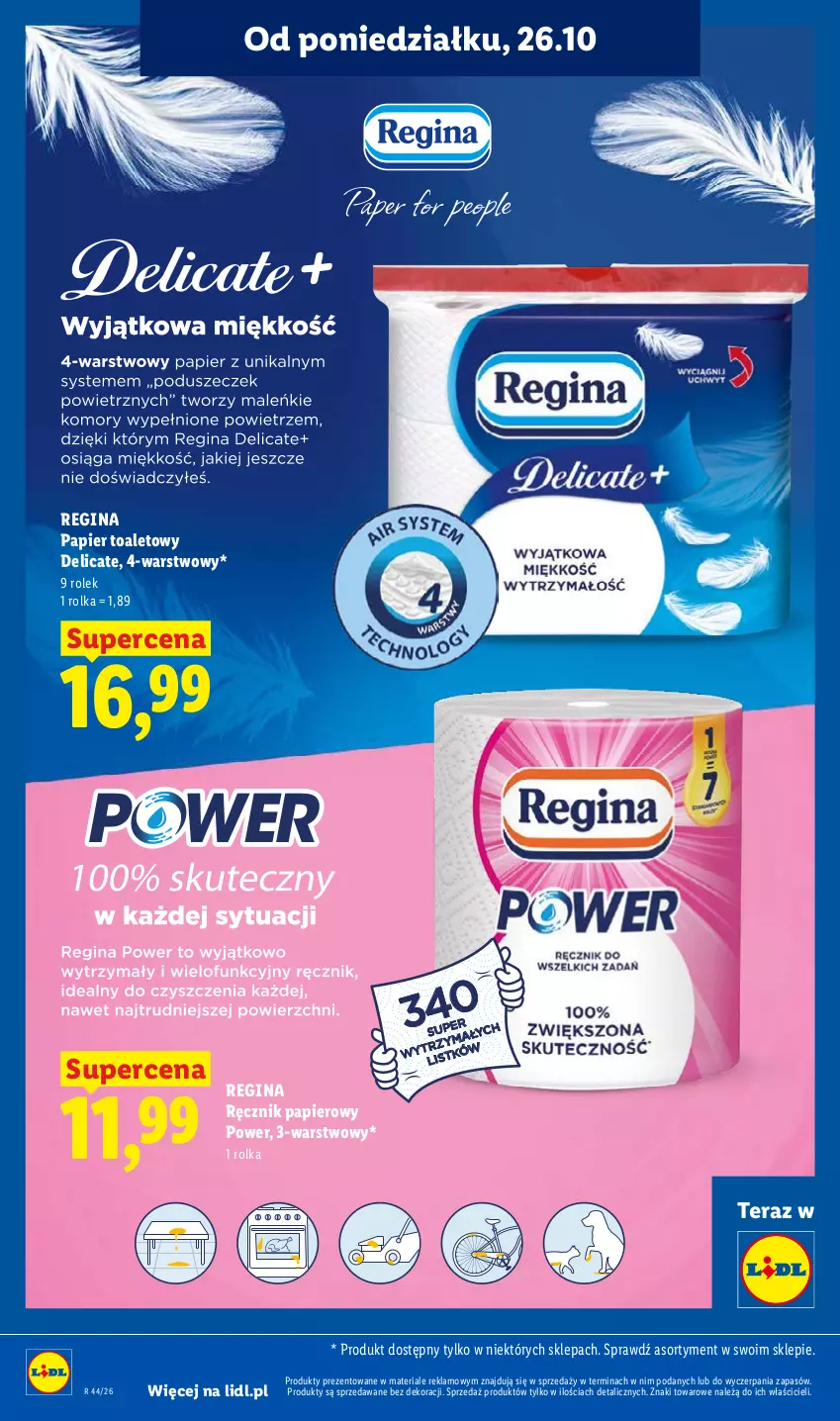 Gazetka promocyjna Lidl - Gazetka - ważna 26.10 do 28.10.2026 - strona 98 - produkty: Gin, Papier, Papier toaletowy, Ręcznik, Tera