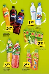 Gazetka promocyjna ABC - Gazetka - ważna od 11.06 do 11.06.2024 - strona 26 - produkty: Mus, 7up, Mirinda, Pepsi, Tymbark, Kubuś, Woda, Napój