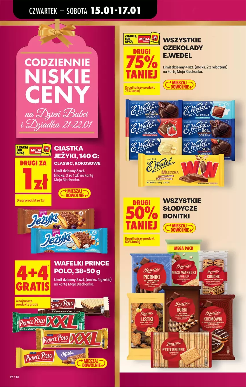 Gazetka promocyjna Biedronka - Gazetka - ważna 15.01 do 22.01.2026 - strona 14 - produkty: Bonitki, Fa, Gra, LG