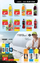 Gazetka promocyjna Biedronka - Gazetka - Gazetka - ważna od 22.01 do 22.01.2026 - strona 55 - produkty: Sok, Por, Gin, Napój gazowany, Tymbark, Oshee, Napój, Nektar