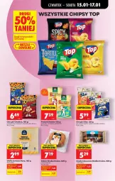 Gazetka promocyjna Biedronka - Gazetka - Gazetka - ważna od 22.01 do 22.01.2026 - strona 61 - produkty: Cheetos, Top, Ser, Papryka, Chipsy, Chrupki, Wafle, Pizza, Zapiekanka, Babka, Kokos, Wafle tortowe