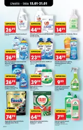 Gazetka promocyjna Biedronka - Gazetka - Gazetka - ważna od 22.01 do 22.01.2026 - strona 64 - produkty: Frosch, Gra, Do mycia naczyń, Finish, Lovela, Granat, Proszek do prania, Perfum, Perełki zapachowe, Płyn do mycia naczyń, Mleczko, Płyn do płukania, EPEE, Calgon, Fairy, Płyn do mycia, Zmywarki, Kapsułki do prania, Lenor, LG, Fa