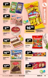 Gazetka promocyjna Netto - Od Czwartku - Gazetka - ważna od 29.03 do 29.03.2026 - strona 11 - produkty: Ciastka, Gin, Cukier, Stek, Wafle, Baton, Knoppers, Fa