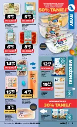 Gazetka promocyjna Netto - Od Czwartku - Gazetka - ważna od 29.03 do 29.03.2026 - strona 3 - produkty: Polędwica, Sos, Ryba po grecku, Ryba, Filet z mintaja, Matjas, Sushi, Krajanka śledziowa, Krewetki, Koreczki śledziowe, Mintaj, Olej, Lisner