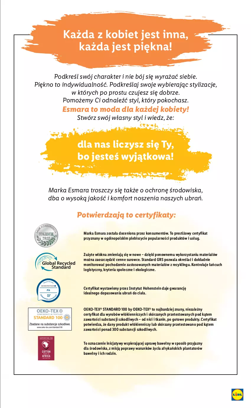 Gazetka promocyjna Lidl - GAZETKA - ważna 24.10 do 29.10.2022 - strona 15 - produkty: Koc, Moda, Monitor, Sok