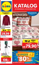 Gazetka promocyjna Lidl - GAZETKA - Gazetka - ważna od 29.10 do 29.10.2022 - strona 1 - produkty: Ser, Pościel, Kosz, Pościel flanelowa, Koszula, Laser krzyżowy