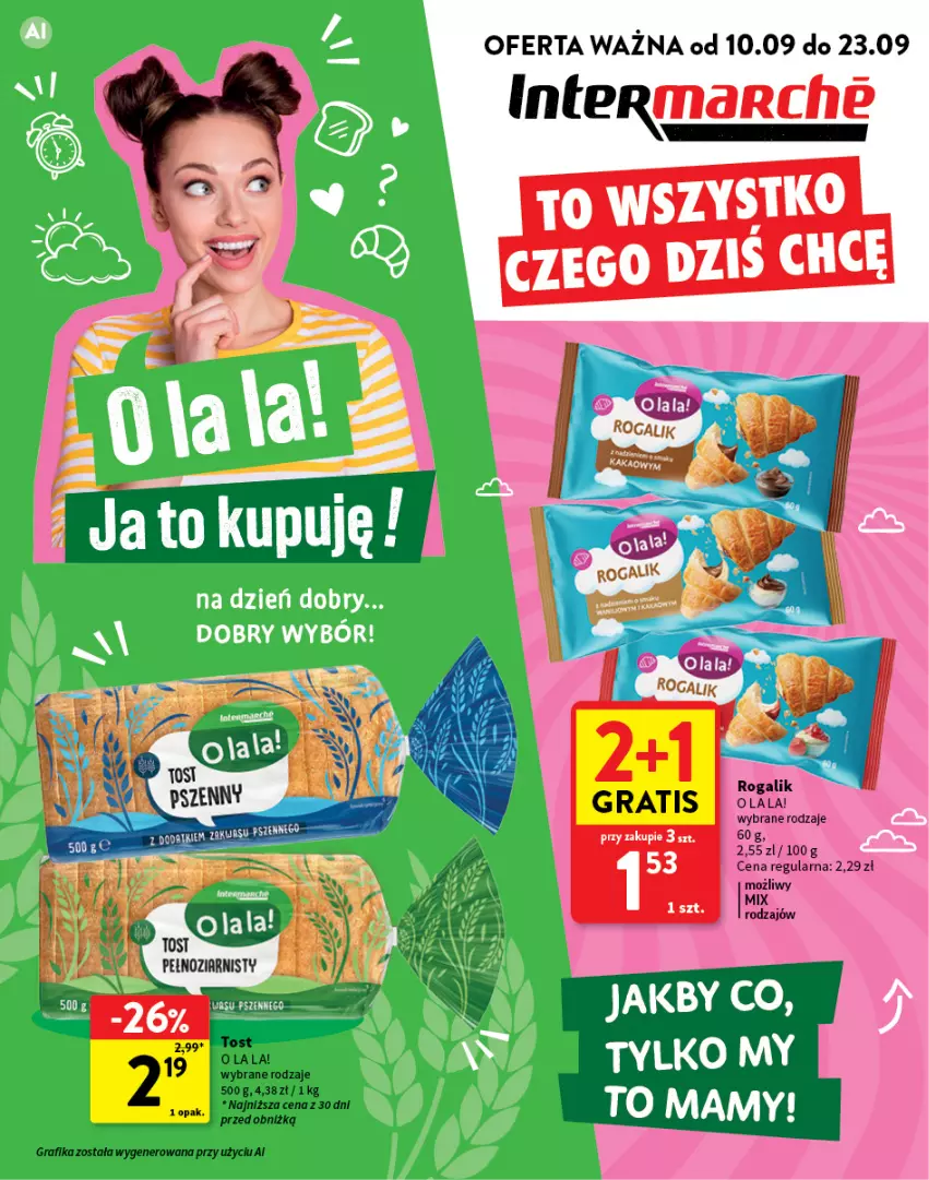 Gazetka promocyjna Intermarche - Katalog O la la - ważna 10.09 do 23.09.2026 - strona 1 - produkty: Gra, Grafika