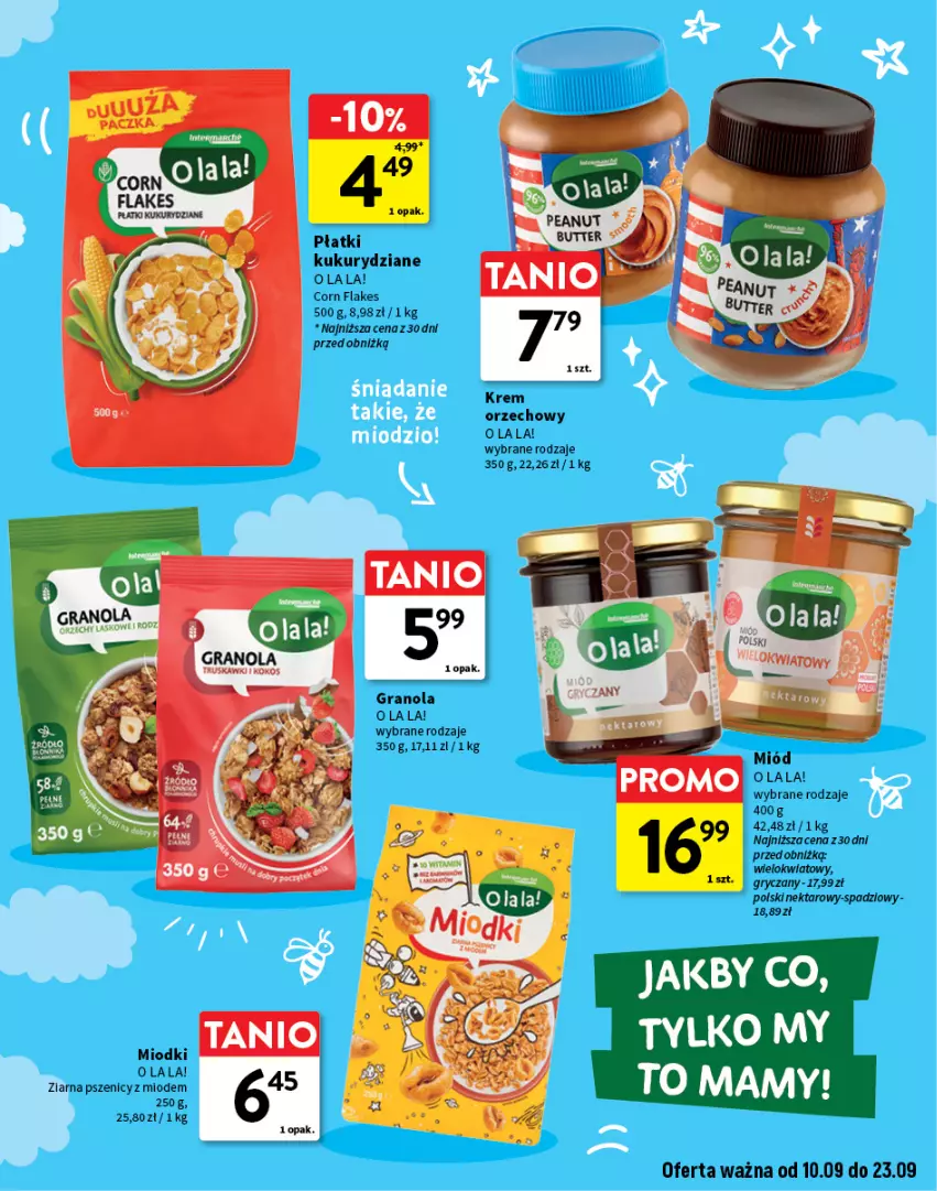Gazetka promocyjna Intermarche - Katalog O la la - ważna 10.09 do 23.09.2026 - strona 3 - produkty: Corn flakes, Gry, Krem orzechowy, Nektar