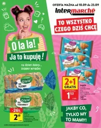 Gazetka promocyjna Intermarche - Katalog O la la - Gazetka - ważna od 23.09 do 23.09.2026 - strona 1 - produkty: Gra, Grafika