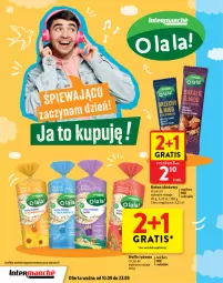 Gazetka promocyjna Intermarche - Katalog O la la - Gazetka - ważna od 23.09 do 23.09.2026 - strona 2 - produkty: Ryż, Gra, Orzeszki, Migdały, Wafle, Baton, Orzeszki ziemne, Grafika