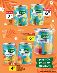 Gazetka promocyjna Intermarche - Katalog O la la - Gazetka - ważna od 23.09 do 23.09.2026 - strona 7 - produkty: Ananas, Kawa, Syrop, Brzoskwinie, Mango