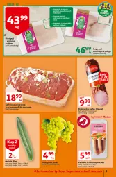 Gazetka promocyjna Auchan - Jesienne superokazje Supermarkety - Gazetka - ważna od 10.11 do 10.11.2021 - strona 3 - produkty: Piec, Ser, Ryż, Parówki, Ogórek, Karkówka wieprzowa, Winogrona, Wino, Olewnik, Fa