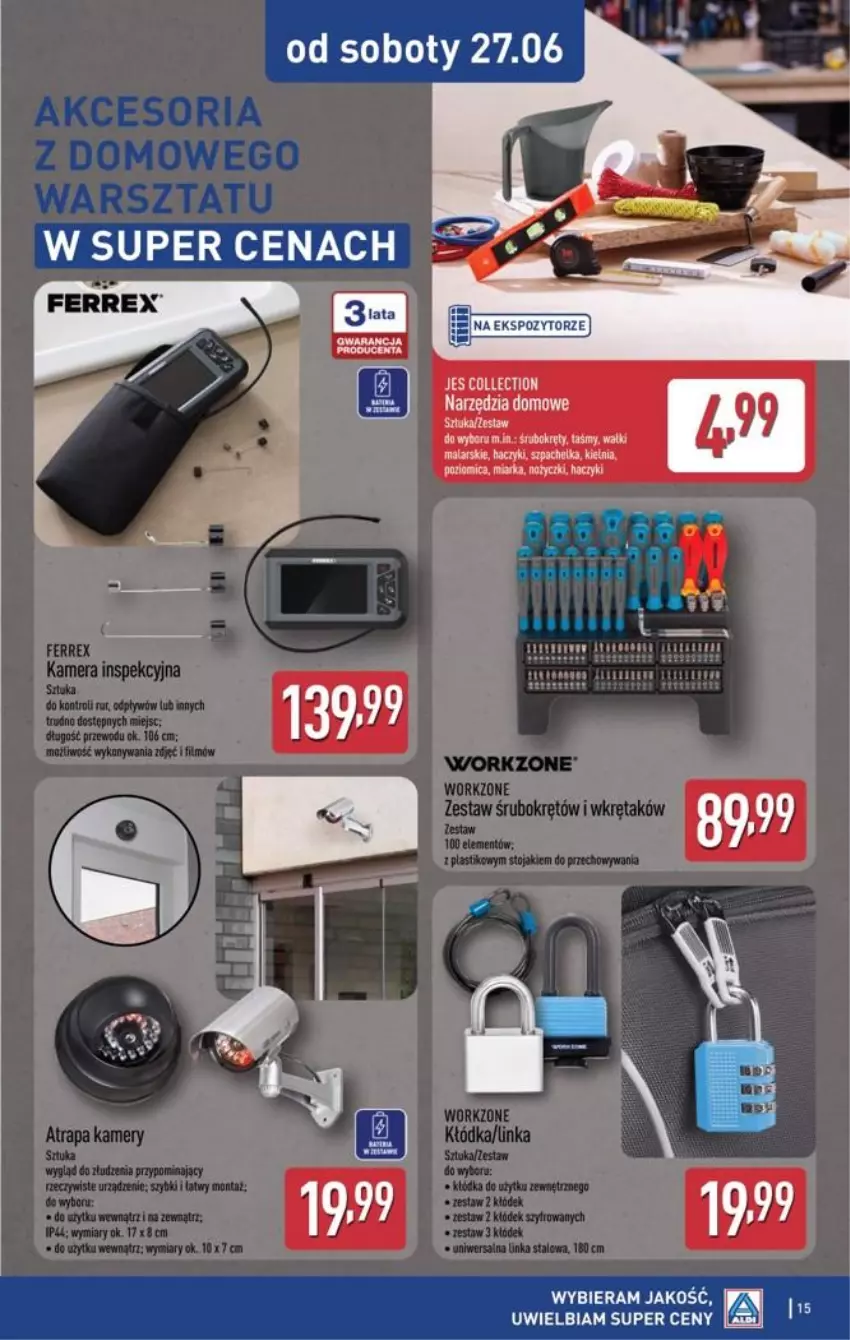 Gazetka promocyjna Aldi - Ostatnie sztuki w wybranych sklepach - ważna 24.06 do 27.06.2026 - strona 15