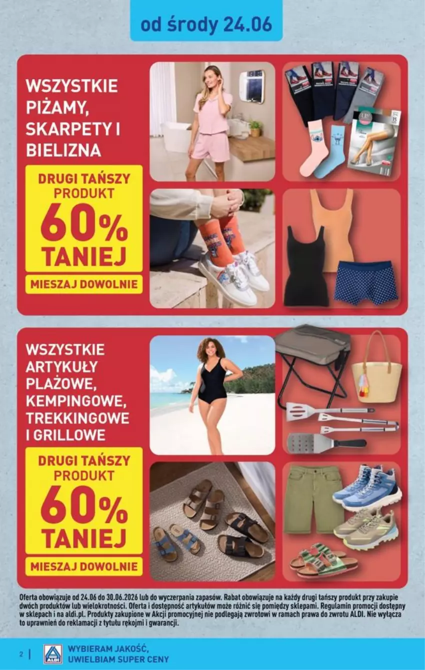 Gazetka promocyjna Aldi - Ostatnie sztuki w wybranych sklepach - ważna 24.06 do 27.06.2026 - strona 2 - produkty: Rama