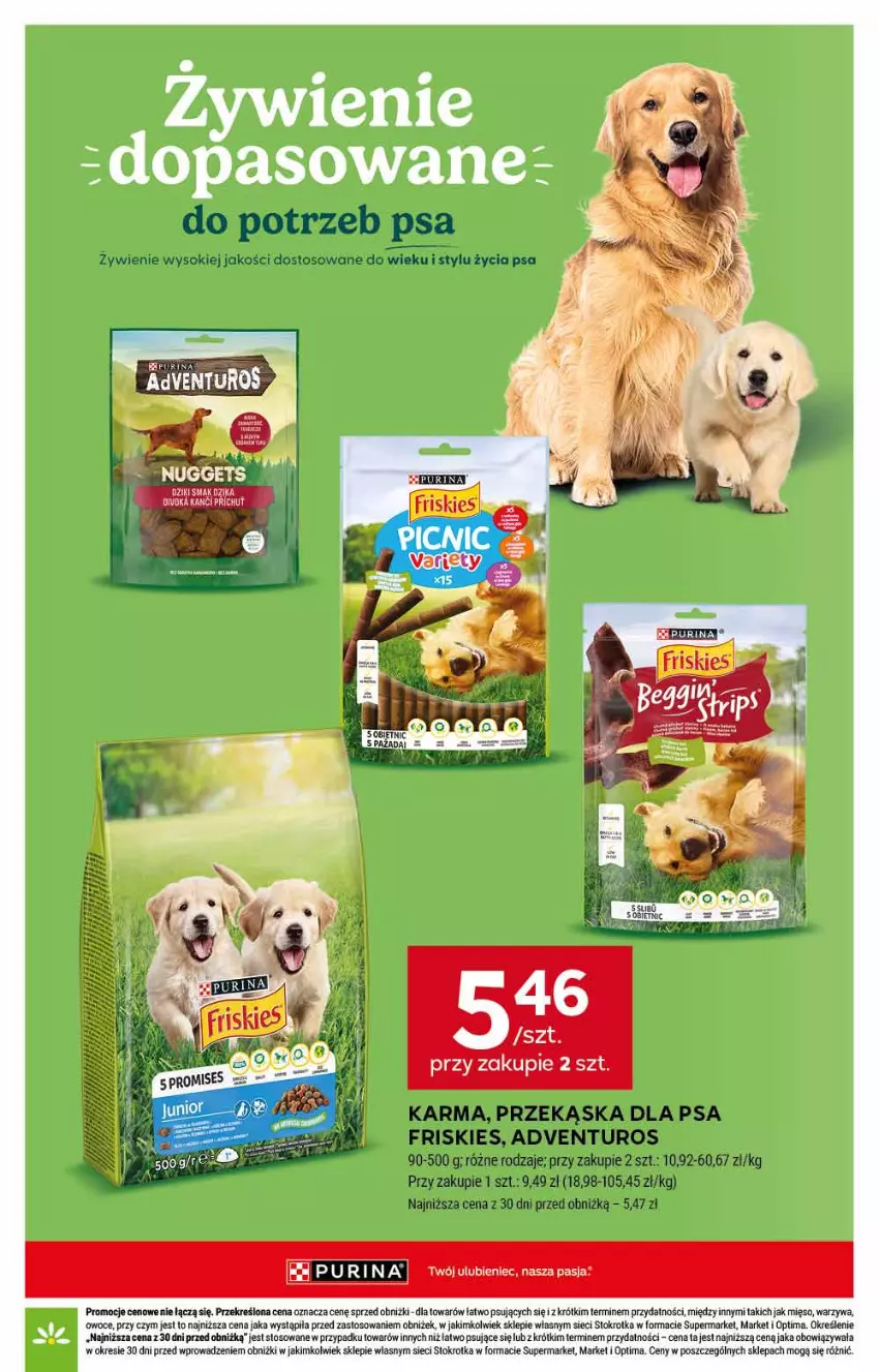 Gazetka promocyjna Stokrotka - Supermarket - ważna 29.10 do 04.11.2026 - strona 52 - produkty: Adventuros, Friskies, Sok