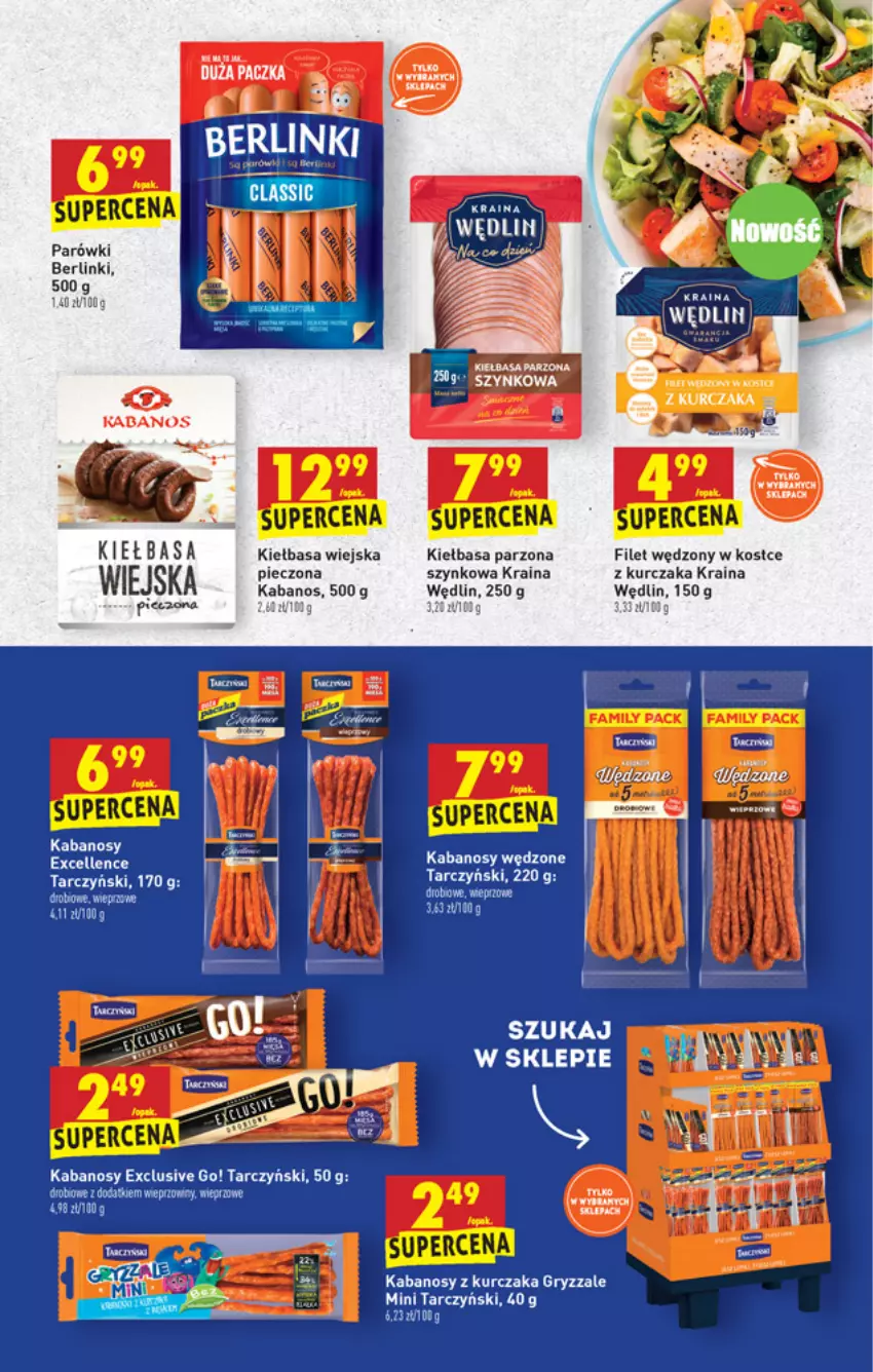 Gazetka promocyjna Biedronka - W tym tygodniu PN - ważna 06.05 do 12.05.2021 - strona 31 - produkty: Berlinki, Fa, Kiełbasa, Kiełbasa wiejska, Kurczak, Parówki, Piec