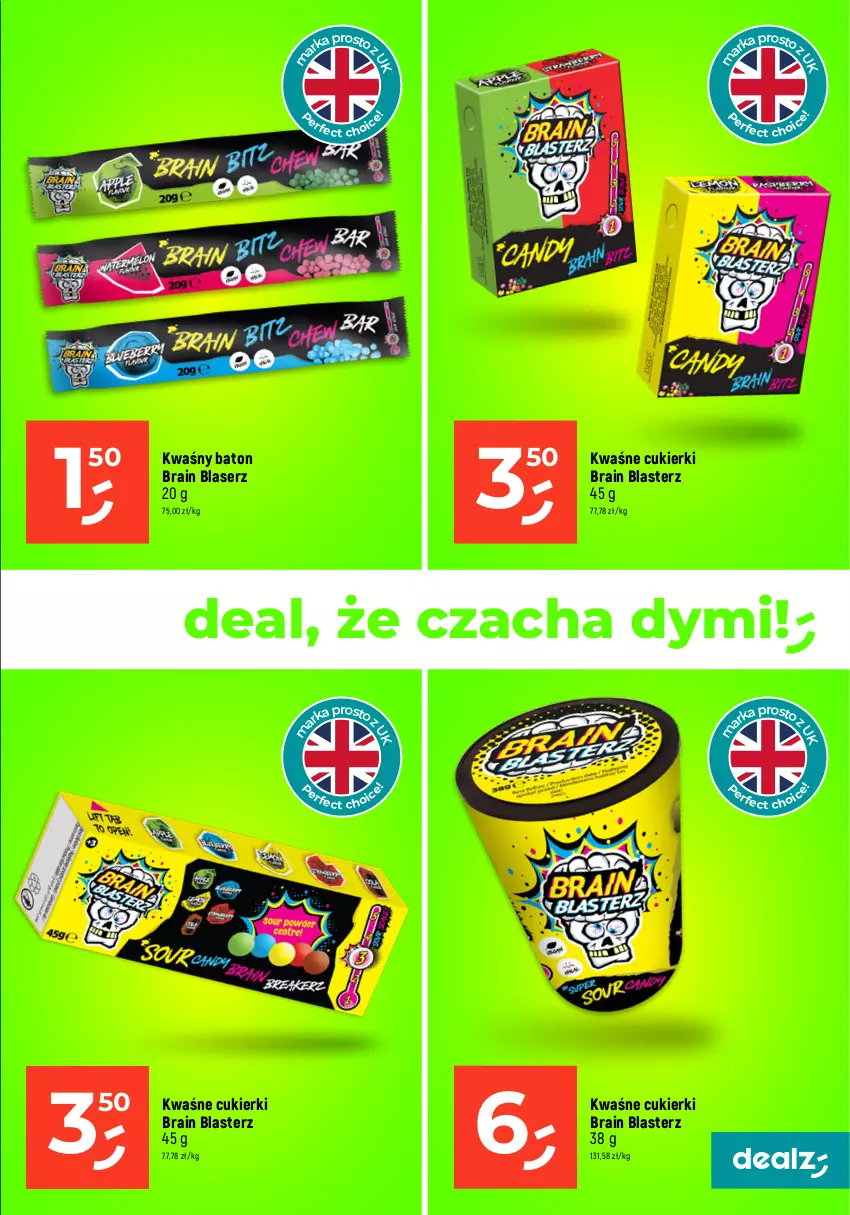 Gazetka promocyjna Dealz - MAKE A DEALZ - ważna 02.04 do 10.04.2024 - strona 3 - produkty: Baton, Cukier, Cukierki, Lizaki, Ser