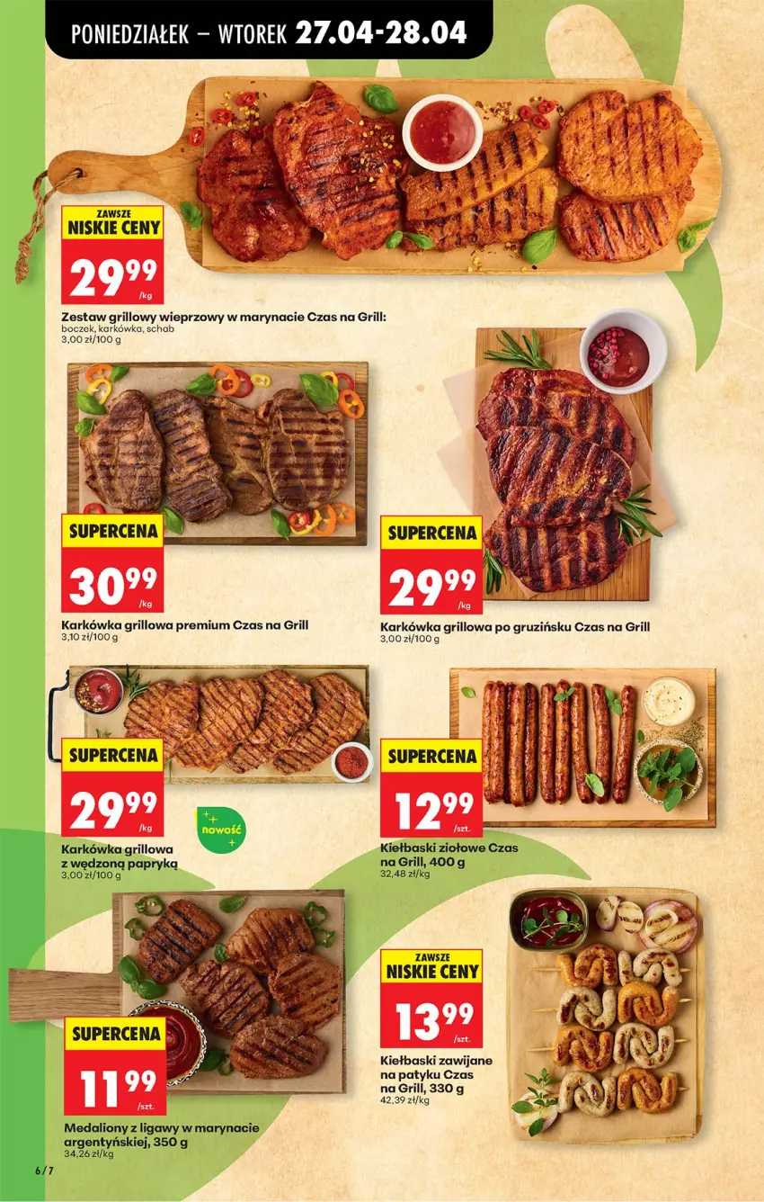 Gazetka promocyjna Biedronka - Od Poniedziałku - ważna 27.04 do 02.05.2026 - strona 11 - produkty: Boczek, Grill