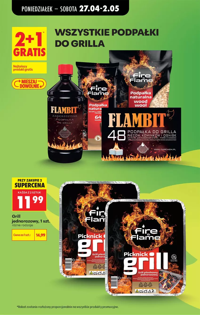 Gazetka promocyjna Biedronka - Od Poniedziałku - ważna 27.04 do 02.05.2026 - strona 12 - produkty: Gra, Grill, Piec, Por, Sól
