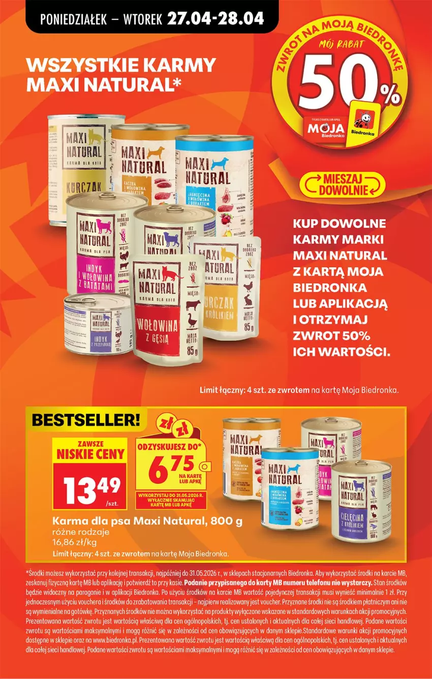 Gazetka promocyjna Biedronka - Od Poniedziałku - ważna 27.04 do 02.05.2026 - strona 25 - produkty: Mus, Olej, Telefon, Tran