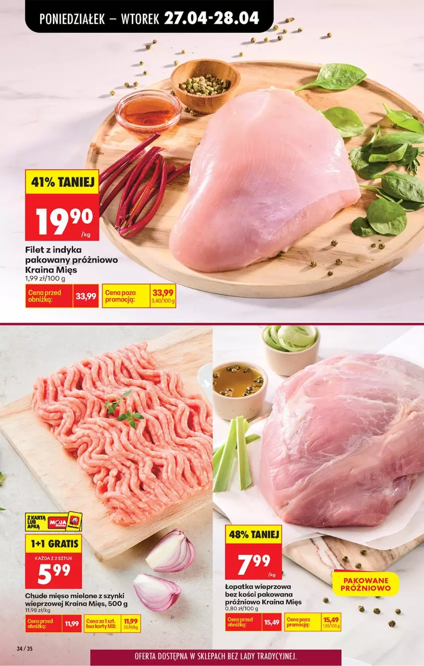 Gazetka promocyjna Biedronka - Od Poniedziałku - ważna 27.04 do 02.05.2026 - strona 43 - produkty: Gra, Mięso, Mięso mielone, Mięso mielone z szynki