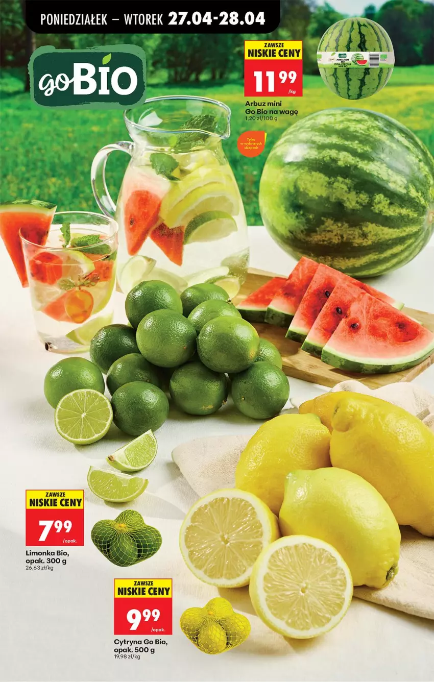 Gazetka promocyjna Biedronka - Od Poniedziałku - ważna 27.04 do 02.05.2026 - strona 79 - produkty: Arbuz, Fa, Limonka
