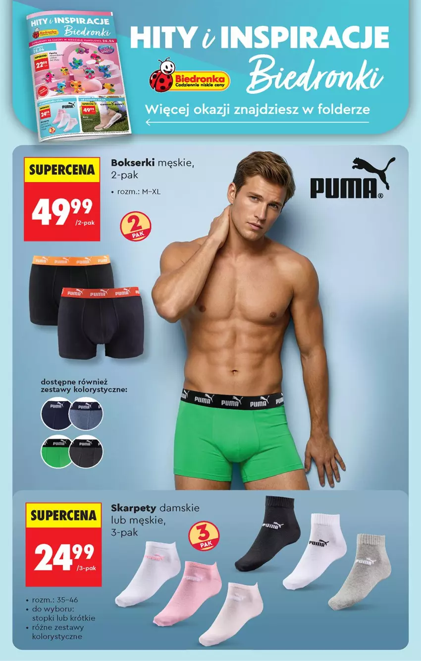 Gazetka promocyjna Biedronka - Od Poniedziałku - ważna 27.04 do 02.05.2026 - strona 87 - produkty: Bokserki, Karp, Ser, Top