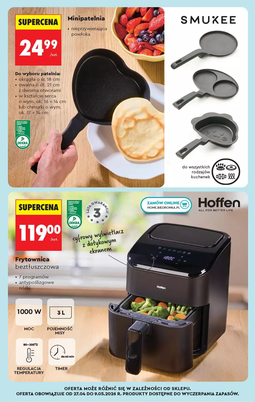 Gazetka promocyjna Biedronka - Od Poniedziałku - ważna 27.04 do 02.05.2026 - strona 88 - produkty: Gra, Patelnia, Ser