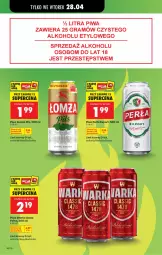Gazetka promocyjna Biedronka - Od Poniedziałku - Gazetka - ważna od 02.05 do 02.05.2026 - strona 21 - produkty: Piwa, Piwo, Por, Gra, Warka, Perła, Fa