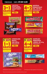 Gazetka promocyjna Biedronka - Od Poniedziałku - Gazetka - ważna od 02.05 do 02.05.2026 - strona 34 - produkty: Princessa, Por, Gra, Prince Polo, Wafelek, Bounty, Twix, Snickers, Czekolada, LG
