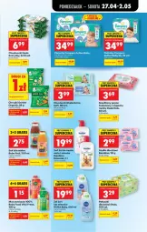 Gazetka promocyjna Biedronka - Od Poniedziałku - Gazetka - ważna od 02.05 do 02.05.2026 - strona 68 - produkty: Sok, Mus, Gra, Gerber, Pampers, Papier, Pieluchy, Chrupki, Papier toaletowy, Dada, Maliny, Mleczko, Chusteczki, Dzieci, Mydło, Nivea Baby, Nivea, Nektar, Fa