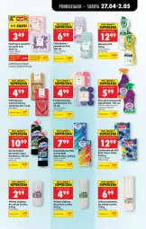 Gazetka promocyjna Biedronka - Od Poniedziałku - Gazetka - ważna od 02.05 do 02.05.2026 - strona 70 - produkty: Domestos, Gra, Cif, Zawieszka do wc, Bref, Podgrzewacze, Mleczko, Znicz, Olej, Wkład olejowy, LG