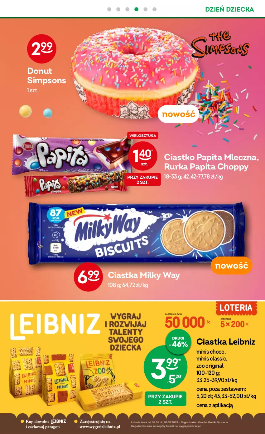 Gazetka promocyjna Żabka - ważna 24.05 do 06.06.2023 - strona 35 - produkty: Ciastka, Donut, Gin, Milky Way