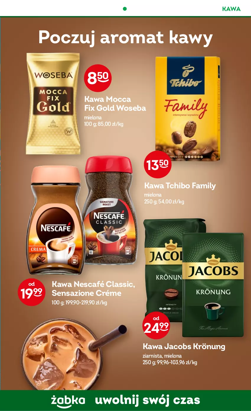 Gazetka promocyjna Żabka - ważna 24.05 do 06.06.2023 - strona 59 - produkty: Fa, Jacobs, Jacobs Krönung, Kawa, Mocca Fix Gold, Nescafé, Tchibo, Tchibo Family, Woseba