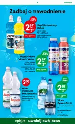 Gazetka promocyjna Żabka - Gazetka - ważna od 06.06 do 06.06.2023 - strona 56 - produkty: Mus, Napoje, Napój izotoniczny, Muszynianka, Oshee, Woda mineralna, Woda, Napój