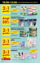 Gazetka promocyjna Biedronka - Od poniedzialku - Gazetka - ważna od 15.06 do 15.06.2024 - strona 58 - produkty: Gra, Worki na śmieci, Tampony, Rękawice, Worki na śmiec, Podpaski, Wkładki, Fa