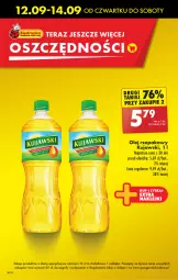 Gazetka promocyjna Biedronka - Od Czwartku - Gazetka - ważna od 18.09 do 18.09.2024 - strona 10 - produkty: Kujawski, Mus, Klej, Olej rzepakowy, Olej, Mięta