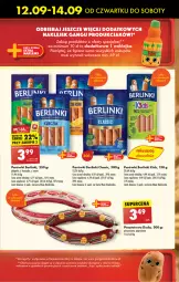 Gazetka promocyjna Biedronka - Od Czwartku - Gazetka - ważna od 18.09 do 18.09.2024 - strona 33 - produkty: Piec, Kurczak, Ser, Parówki, Pasztet, Duda, Berlinki