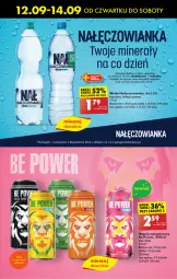 Gazetka promocyjna Biedronka - Od Czwartku - Gazetka - ważna od 18.09 do 18.09.2024 - strona 51 - produkty: Nałęczowianka, Mus, Napój energetyczny, Woda, Napój, Mięta