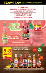 Gazetka promocyjna Biedronka - Od Czwartku - Gazetka - ważna od 18.09 do 18.09.2024 - strona 52 - produkty: Piwa, Gra, Królewski, Kasztelan, Tyskie, Warka, Harnaś, Fa