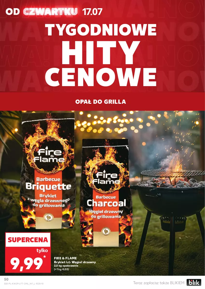 Gazetka promocyjna Kaufland - Gazetka tygodnia - ważna 17.07 do 23.07.2025 - strona 50 - produkty: Grill, Tera, Węgiel drzewny
