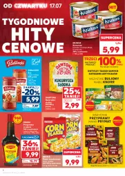 Gazetka promocyjna Kaufland - Gazetka tygodnia - Gazetka - ważna od 23.07 do 23.07.2025 - strona 6 - produkty: Dawtona, Prymat, Krakus, Sos, Ser, Bulion, Lion, Przyprawy, Przyprawa w płynie, Danio, Pudliszki, Waga, Maggi, Nestlé, Kukurydza, Knorr