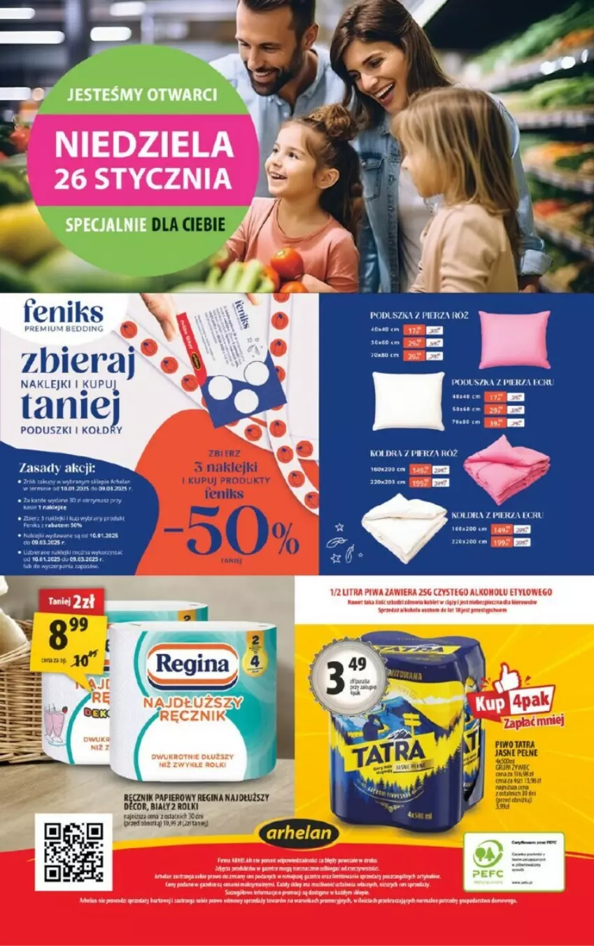 Gazetka promocyjna Arhelan - ważna 24.01 do 01.02.2025 - strona 13 - produkty: AEG, Fa, Gin, Klej, Papier, Piwo, Ręcznik, Rolki