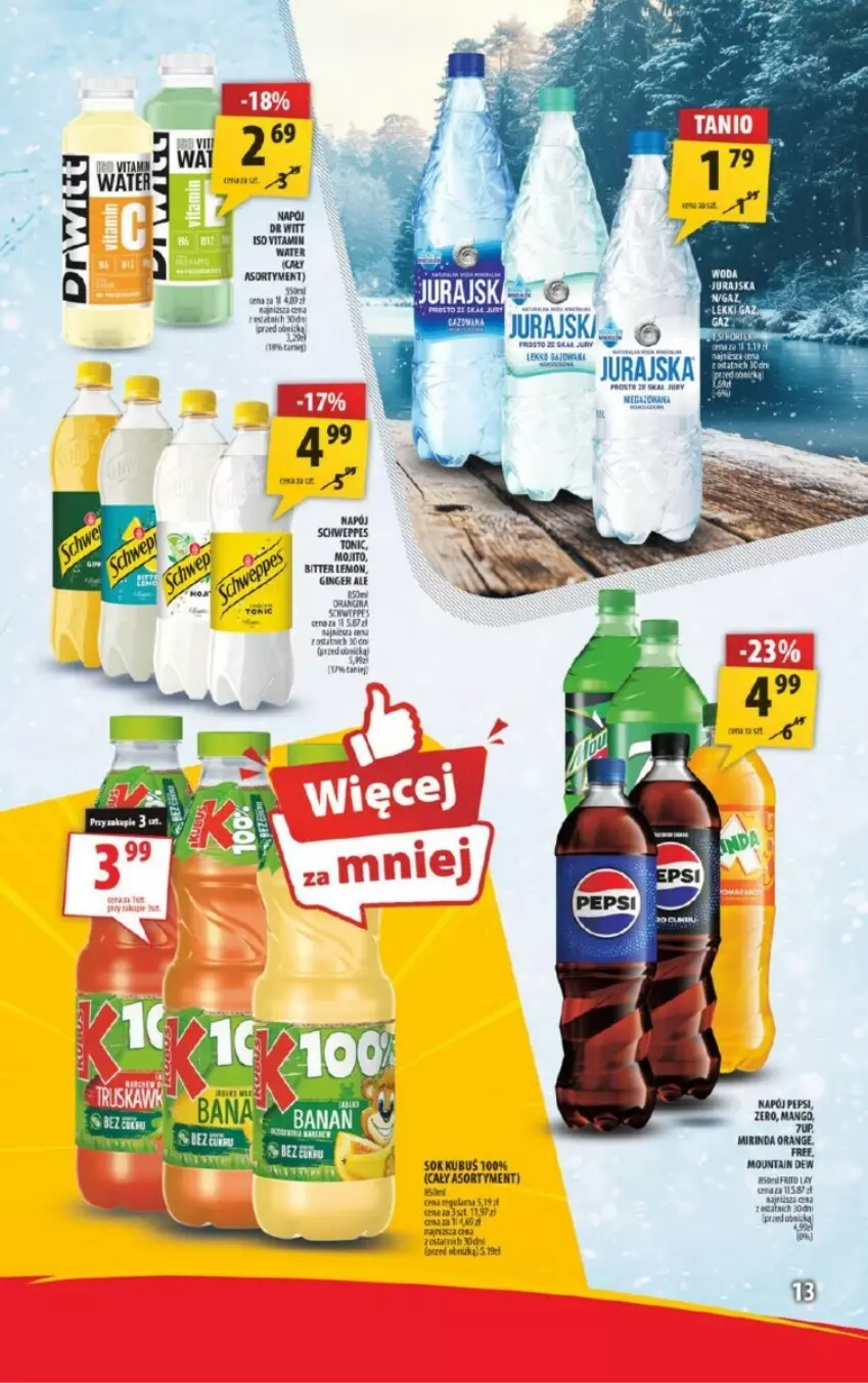 Gazetka promocyjna Arhelan - ważna 24.01 do 01.02.2025 - strona 5 - produkty: Gin, Gra, Kubuś, Napój, Pepsi