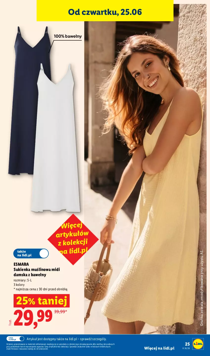 Gazetka promocyjna Lidl - Katalog ważny od 22.06 - ważna 22.06 do 27.06.2026 - strona 29 - produkty: Gra, Grafika, Sukienka