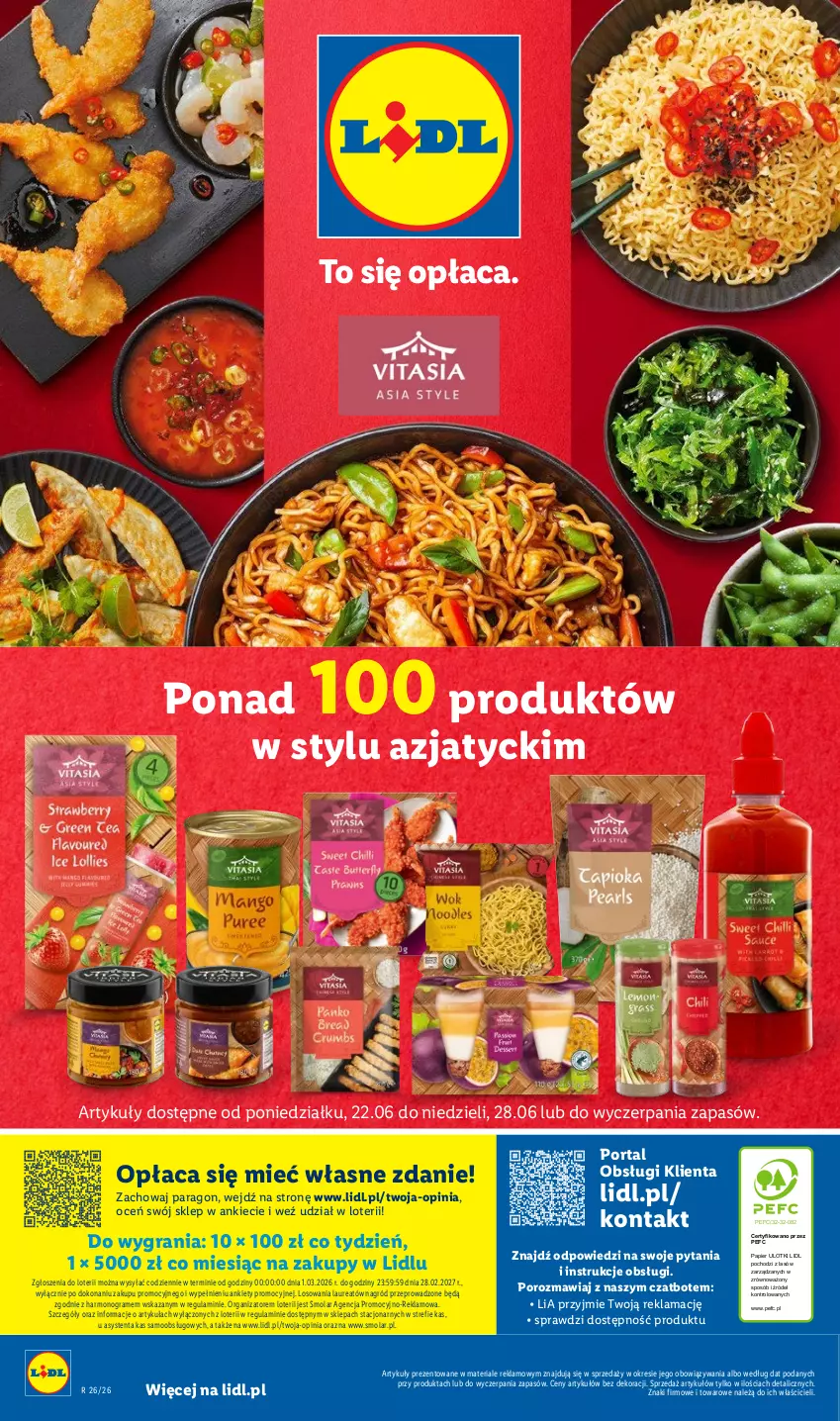 Gazetka promocyjna Lidl - Katalog ważny od 22.06 - ważna 22.06 do 27.06.2026 - strona 54 - produkty: Gra, Laur, Mola, Papier, Por, Portal