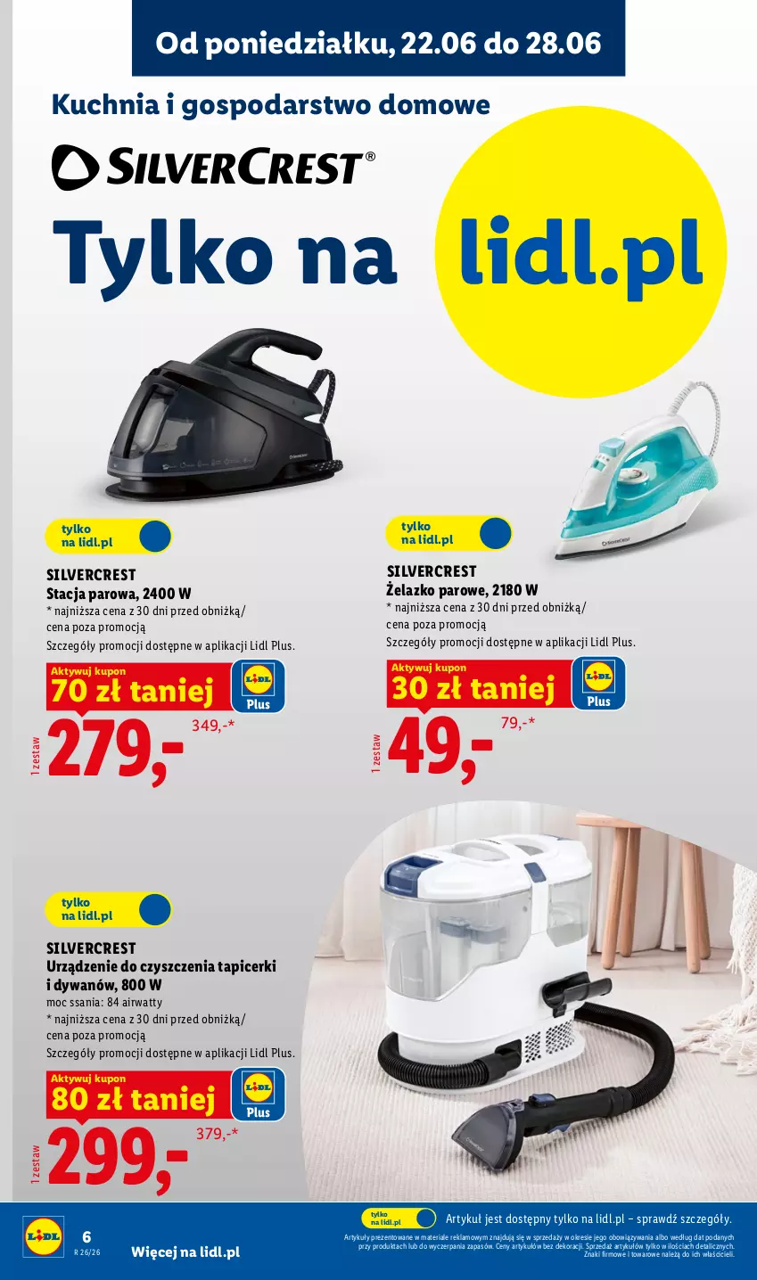 Gazetka promocyjna Lidl - Katalog ważny od 22.06 - ważna 22.06 do 27.06.2026 - strona 8 - produkty: Dywan, Kuchnia, Silvercrest